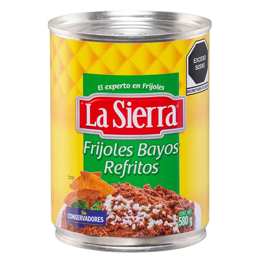 Frijoles La Sierra Bayos Refritos 580 GRS