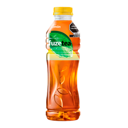 Beb Te Fuze Tea Negro Limon Fuze Tea 600 MLL