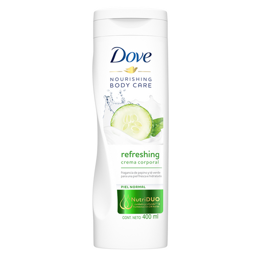 Crema Dove Corp Nutricion Go Fresh 400 MLL