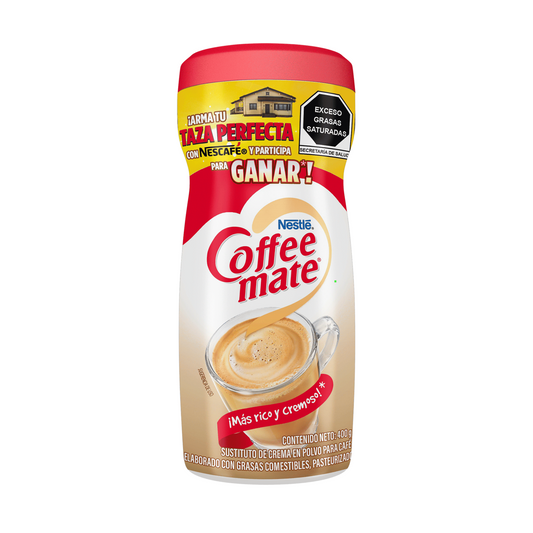 Sustituto de Crema para Café Coffee Mate Polvo Taza Perfecta 400g