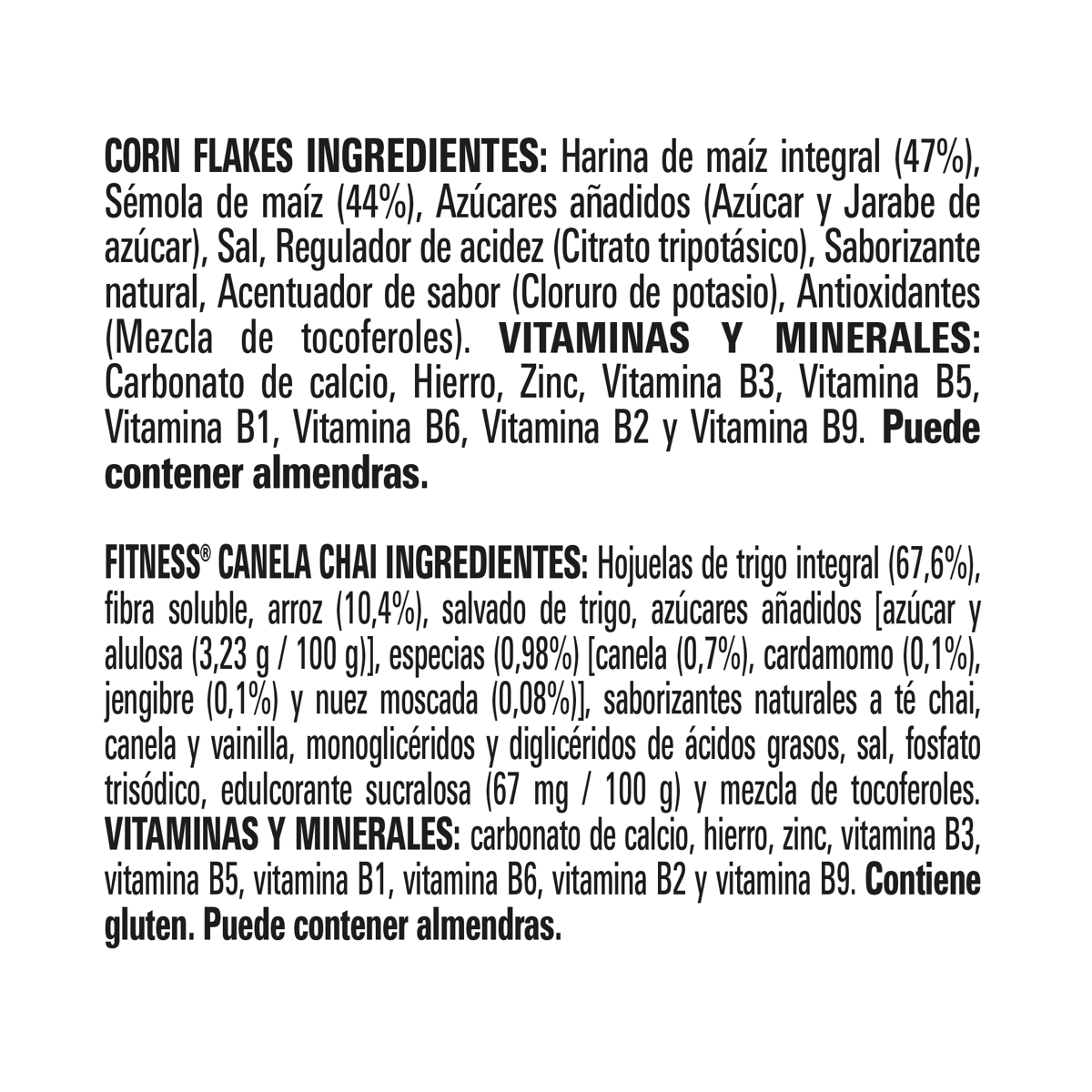 Cereal Nestlé Corn Flakes sin Gluten 500g