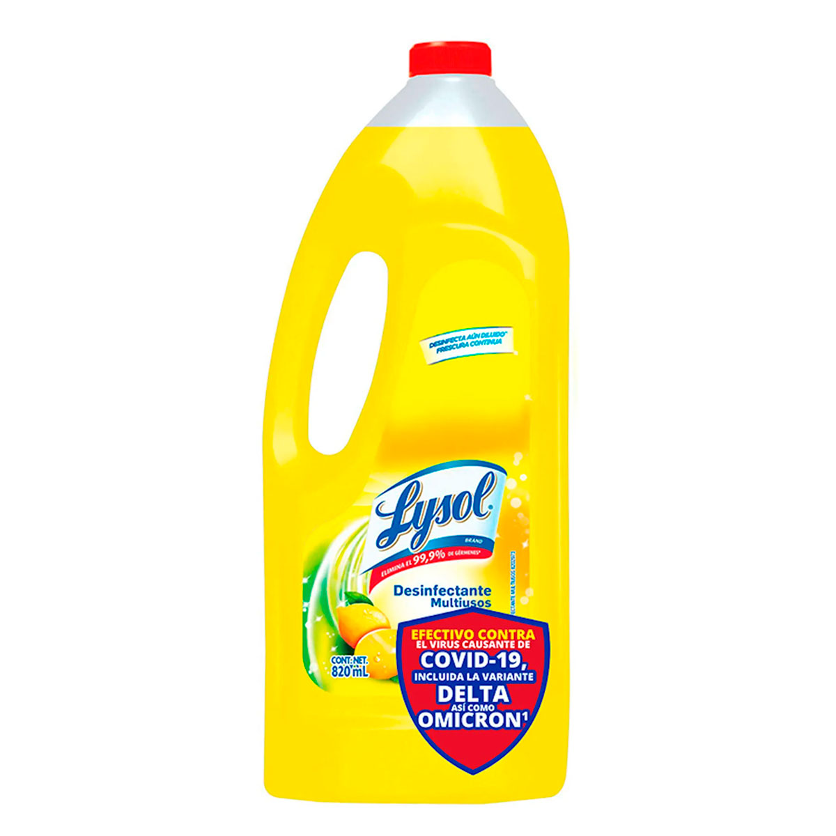 Limpiador Lysol Multi Superficies Citrus 820 MLL