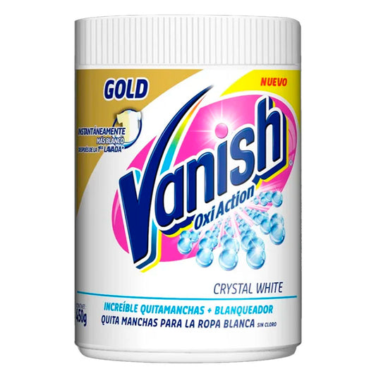 Blanqueador Vanish Cristal White 450 MLL