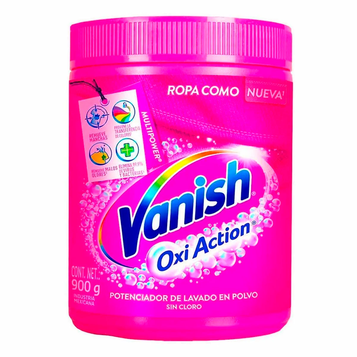 Vanish Poder Rosa Polvo 900 GRS