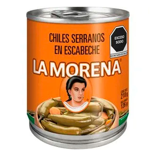 Chiles Serranos La Morena 210 GRS