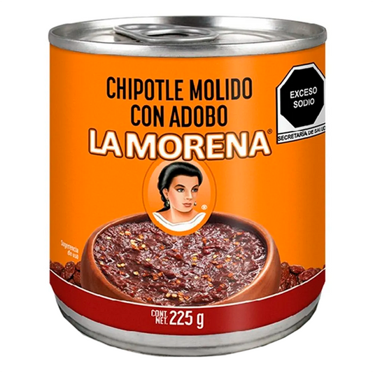 Chiles La Morena Chipotle Molido C/Adobo La Morena Chiles La Morena Chi Morena 225 GRS