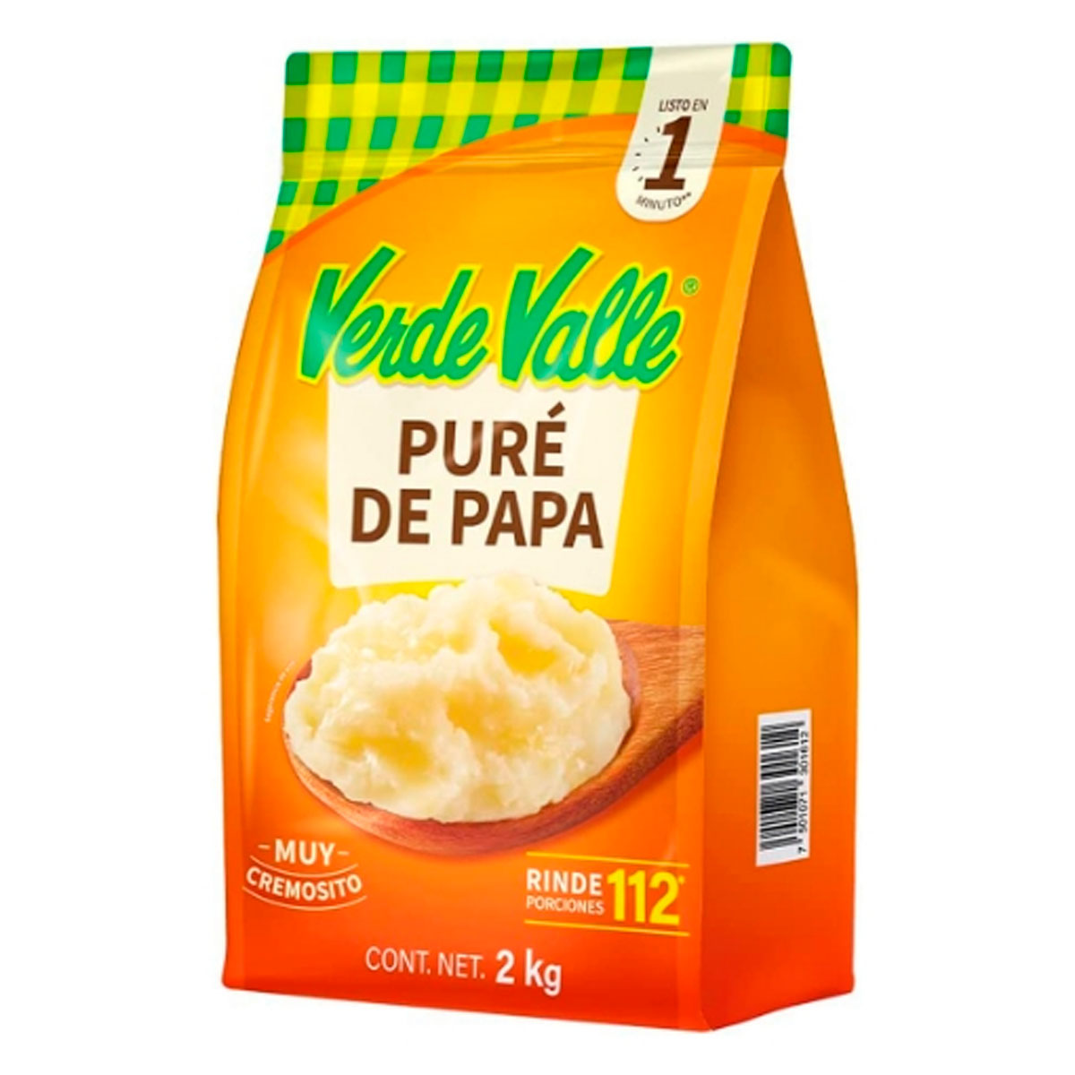 Puré De Papa Verde Valle 2 KGS