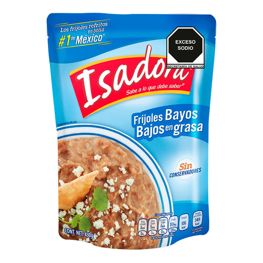 Frijoles Isadora Bayos Refritos 430 GRS