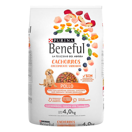 Alim Purina Beneful Puppy Pollo Purina 4 KGS