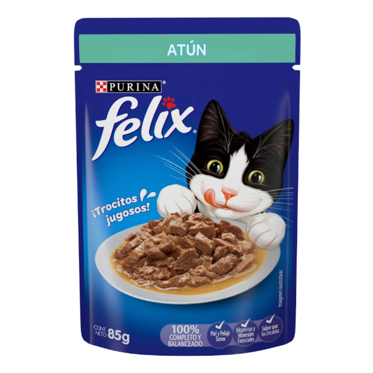 Alim Purina Felix Atun Salsa S/C Purina S/C 85 GRS