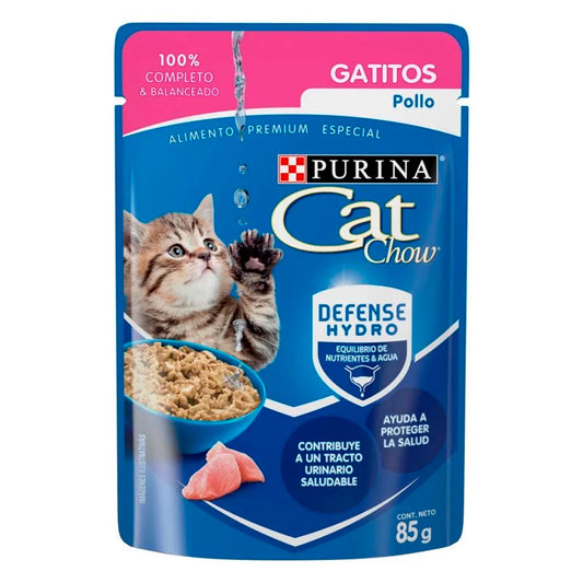 Alimento De Mascota Cat Chow Pollo Adulto 85 GRS