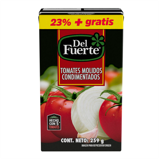 Pure Tomate D.Fuerte Cond+23% Condimentado Tetra +23% Tetra 210 GRS