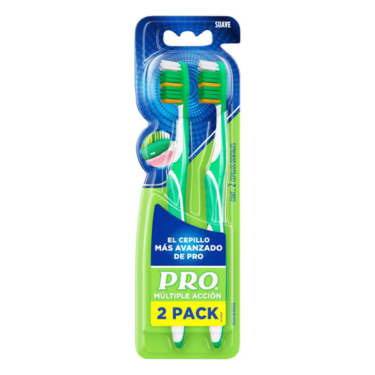 Cepillo Dental Pro Multi Accion 2 PZS