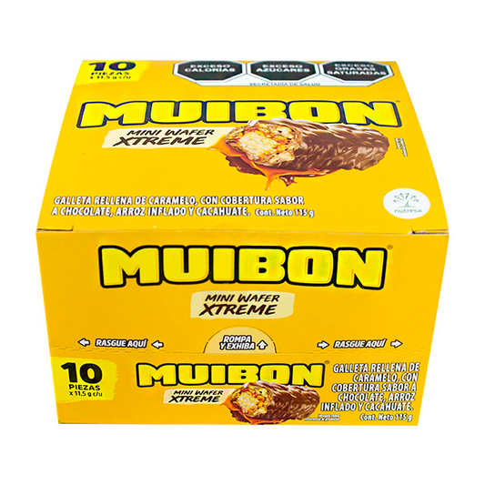 Exh Choco Mui Bon Mini Wafer Xtreme Mui Bon 11.5 GRS