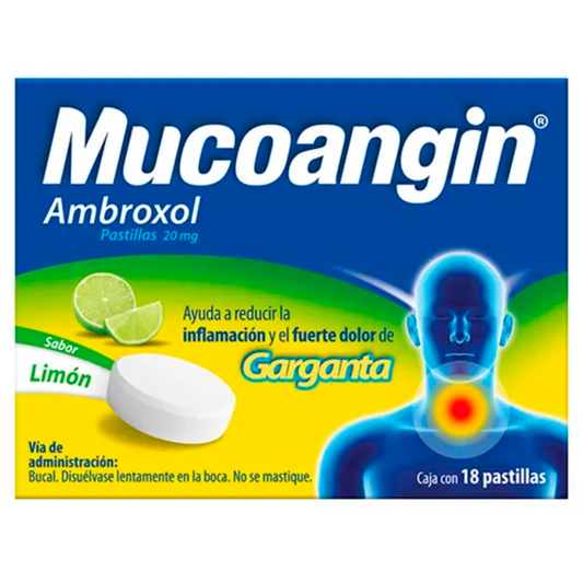 Med Mucoangin Limon 20G Tab Mucoangin 18 PZS