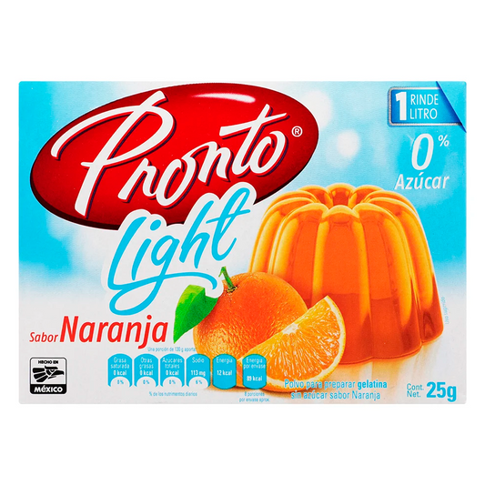 Gel Pronto Naranja Ligth Naranja Ligth 25 GRS