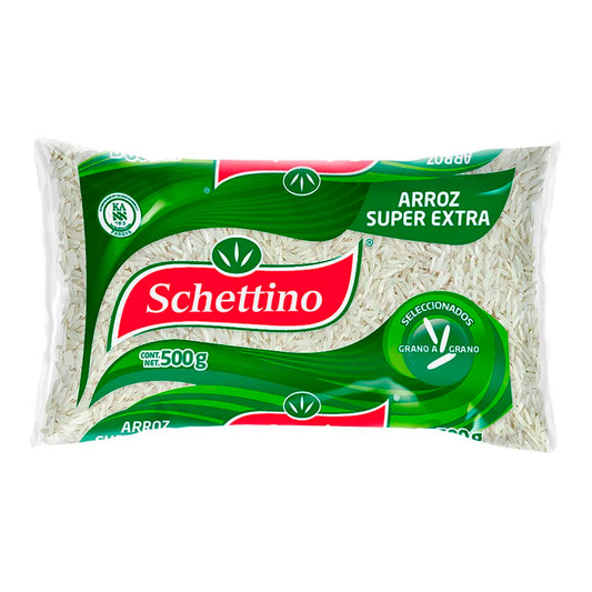 Arroz Schettino Super Extra Verde 500 GRS