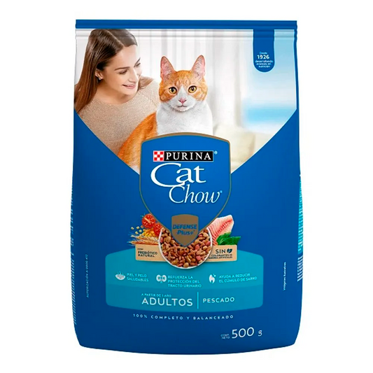 Alim Purina Cat Chow Adulto Pescado Purina 500 GRS