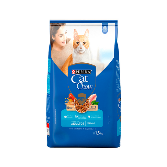 Alim Purina Cat Chow Adulto Pescado Purina 1.5 KGS