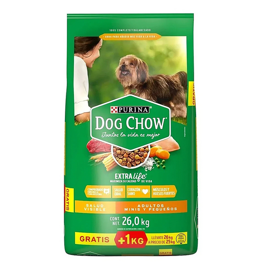 Dog Chow Adulto Razas Pequeñas 25 KGS