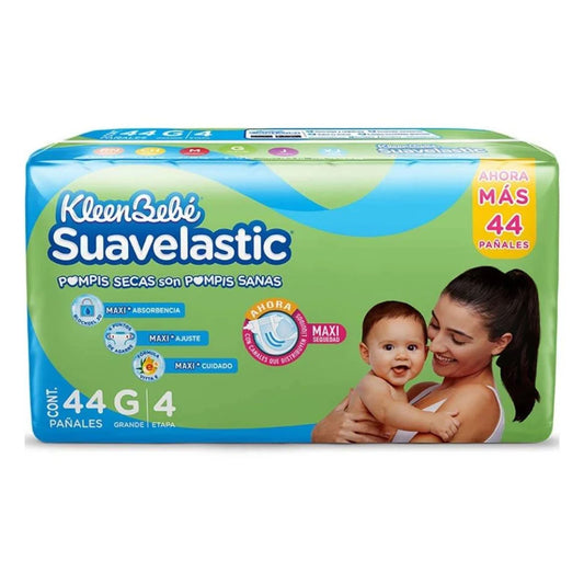 Pañal Kbb Suavelastic Gde+4Pz 40 PZS