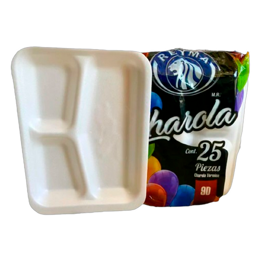 Charola Reyma Termico Con Division 9 25 PZS