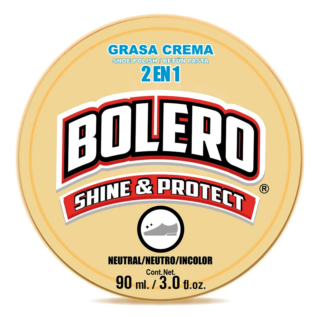 Grasa Bolero Crema Neutral 2En1 100 MLL