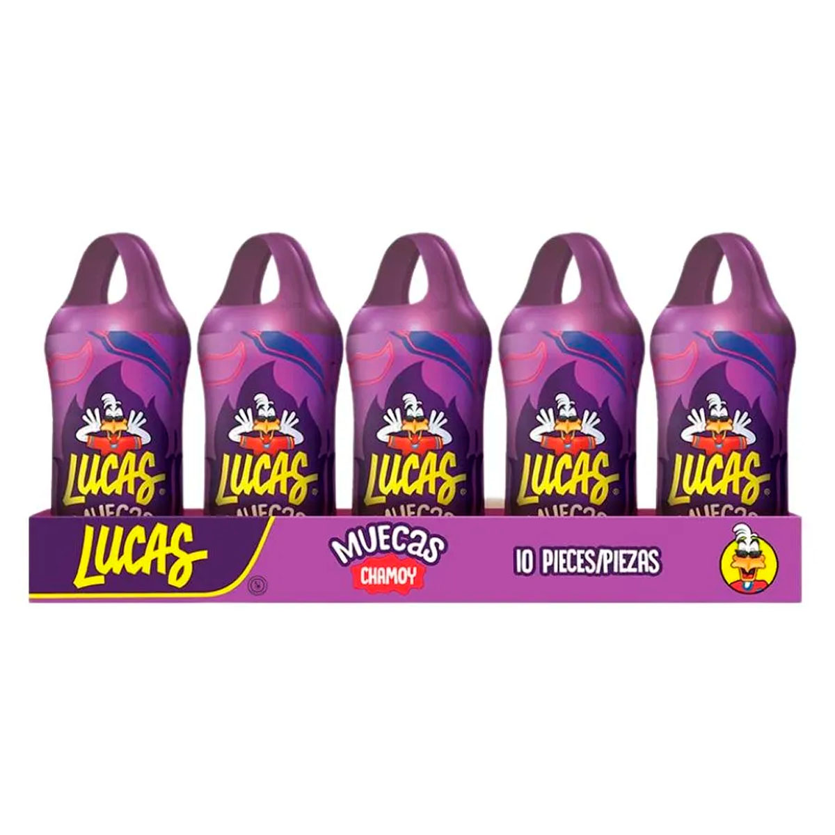 Paleta Lucas Muecas Chamoy 10 PZS – Basicos