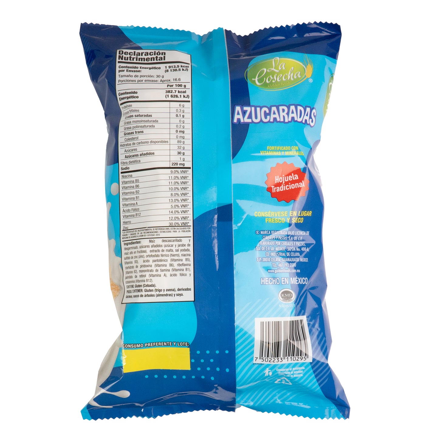 Cereal La Cosecha Glacs Azucarada Bolsa 500 GRS