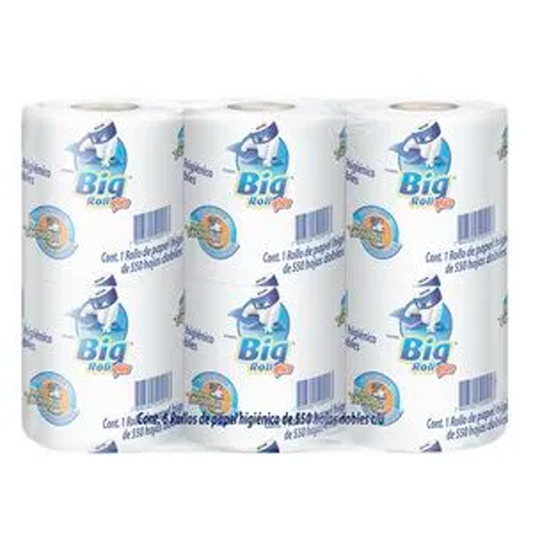 Hig Big Roll Plus 550Hd+50Hd Big Roll Plus  Hig Ecopel Big Roll 6 PZS