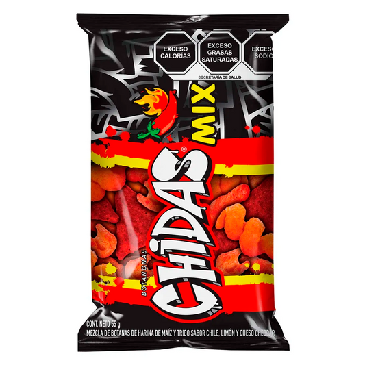 Exh B Chidas Hot Chilli Mix Chidas Botana Papas Chidas 55 GRS