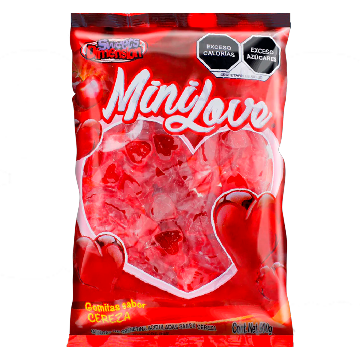 Gomitas Mini Love Sweets Dimension 900 GRS