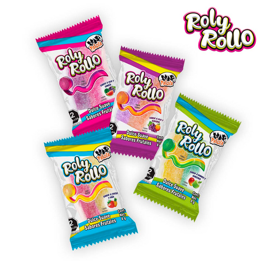 Exh Dul Las Delicias Roly Rollo Surtido Las Delicias 30 PZS