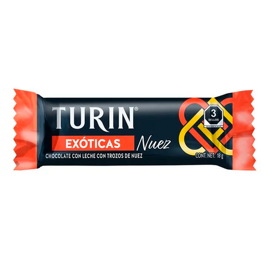 Exh Choco Turin Almendra Turin 16 GRS