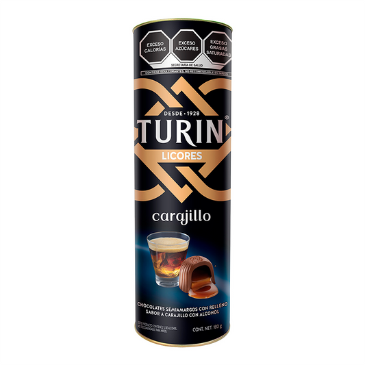 Choco Turin C/Carajillo Tubo Turin 180 GRS