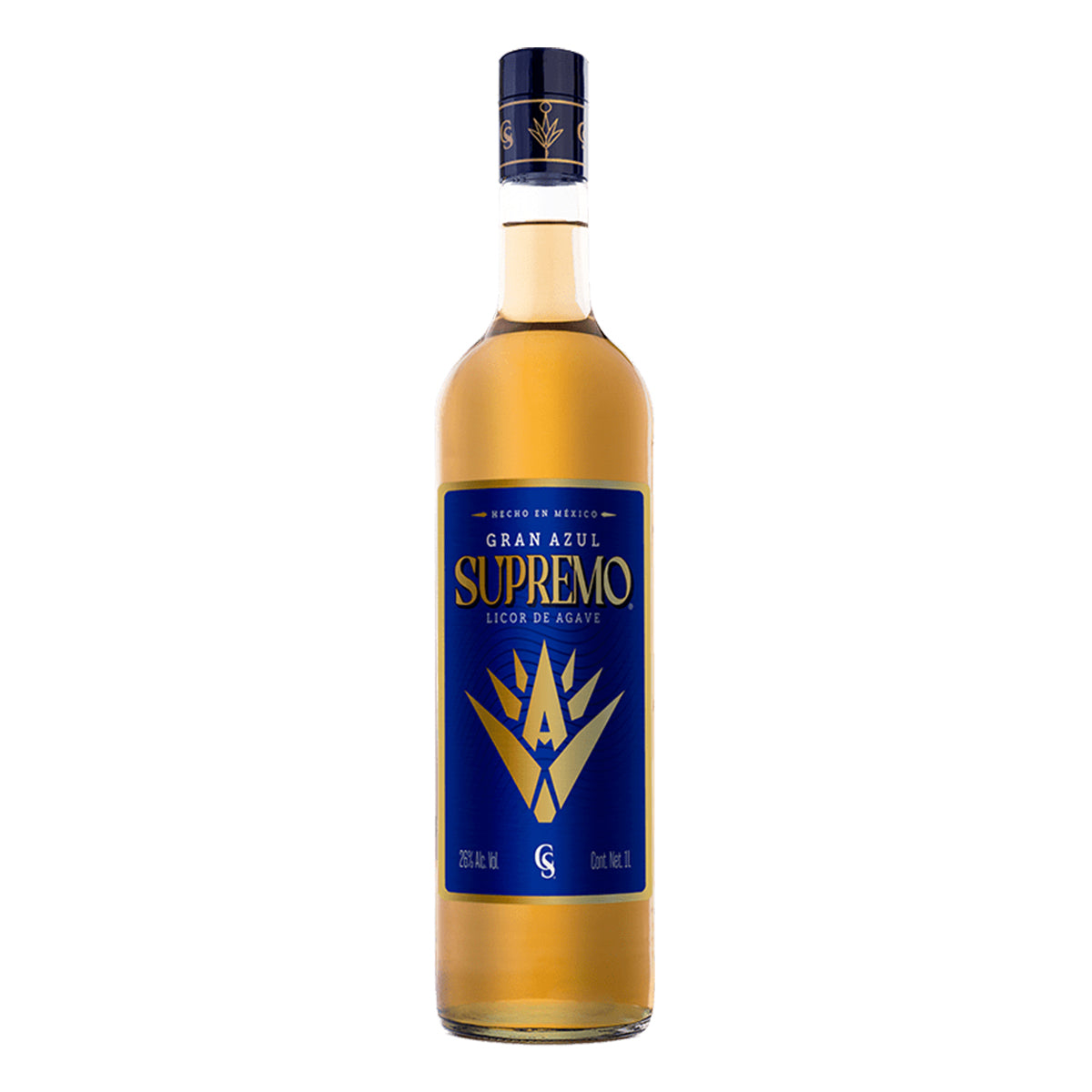 Licor Gran Azul Supremo Agave Cristalino 1 LTS