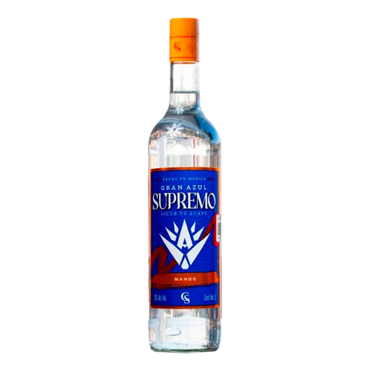 Licor Agave Gran Azul Supremo Mango 1 LTS