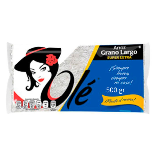 Arroz Ole Azul Super Extra 500 GRS