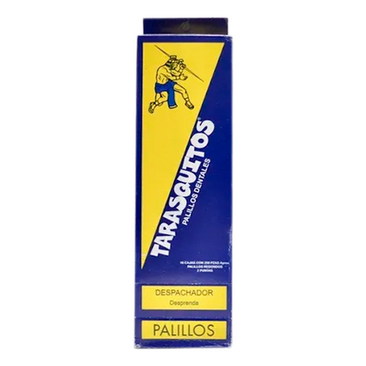 Exh Palillos Tarasquitos Bote 10 PZS