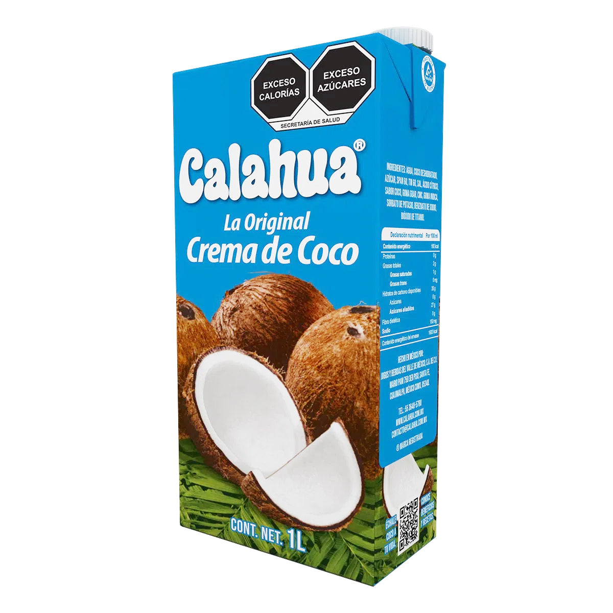 Crema De Coco Calahua Tetrapack 1 LTS
