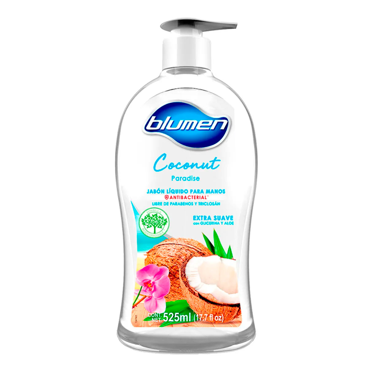 Jabón Líquido Para Manos Blumen Coconut 525 MLL