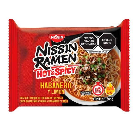 Inst Nissin Ramen Habanero&Limon 85 GRS