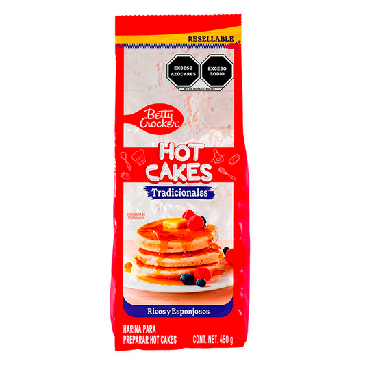 Harina Para Preparar Hotcakes Betty Crocker Tradicional 450 GRS