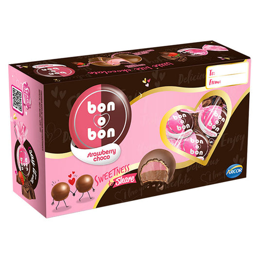Chocolate Bon O Bon Choco Fresa 15 GRS