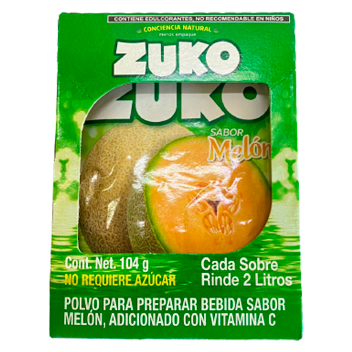 Bebida En Polvo Zuko Melon 13 GRS