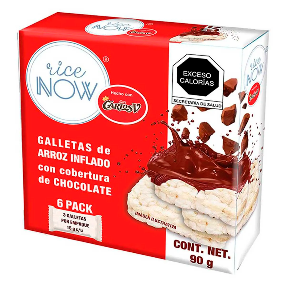 Gall Rice Now Choco Carlos V Rice Now 90 GRS