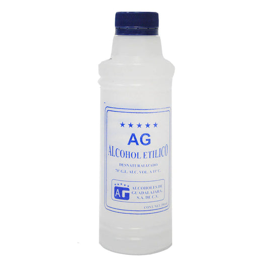 Alcohol Ag 70Grados Etilico Azul 250 MLL