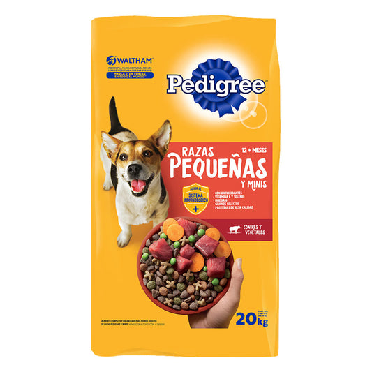 Alimento Para Perro Pedigree Razas Pequeñas 20 KGS