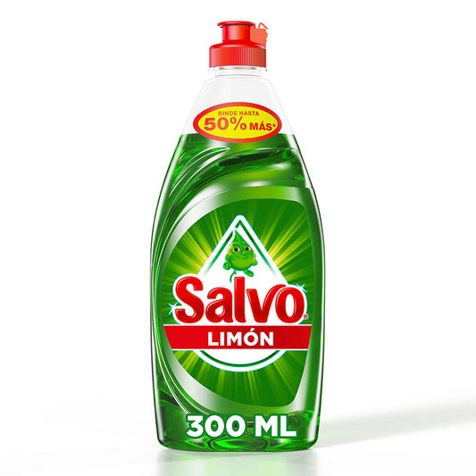 Detergente Líquido Salvo Limón 300 MLL