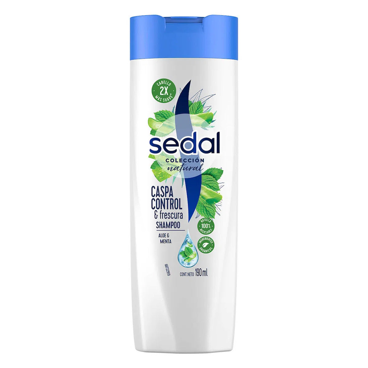 Shampoo Sedal Aloe Y Menta 190 MLL